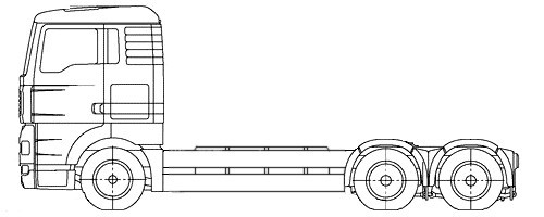 Schéma MAN TGA 26.413